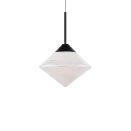 Chrysalis 7in LED Mini Pendant 3000K In Black